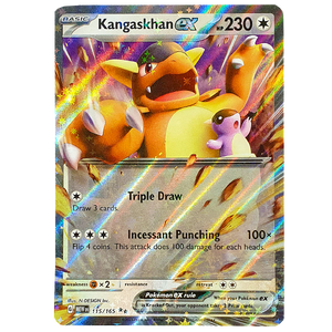 POKÉMON TCG - Kangaskhan EX Ultra Rare - 115/165