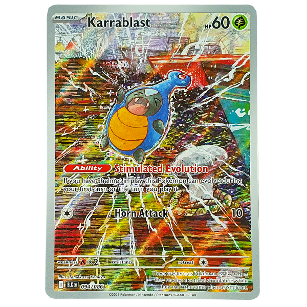 POKÉMON TCG - Karrablast Illustration Rare - 094/086