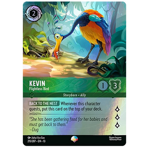 Disney Lorcana TCG - Kevin Flightless Bird - 215/207 - Epic