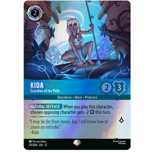 Disney Lorcana TCG - Kida Guardian of the Path - 217/204 - Epic