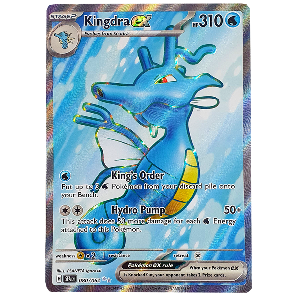 POKÉMON TCG - Kingdra EX Full Art Secret Rare - 080/064