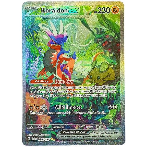 POKÉMON TCG - Koraidon ex Special Illustration Rare - 247/198