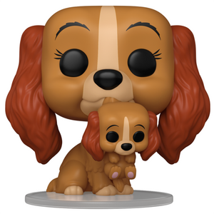 Lady & The Tramp: 70th Anniversary - Lady with Puppy Pop! Vinyl Figure