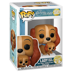 Lady & The Tramp: 70th Anniversary - Lady with Puppy Pop! Vinyl Figure