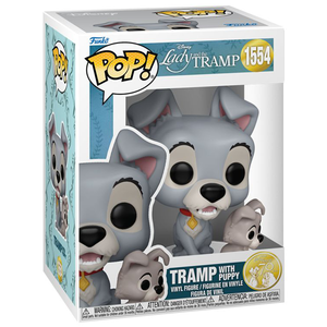 Lady & The Tramp: 70th Anniversary - Tramp with Puppy Pop! Vinyl Figure