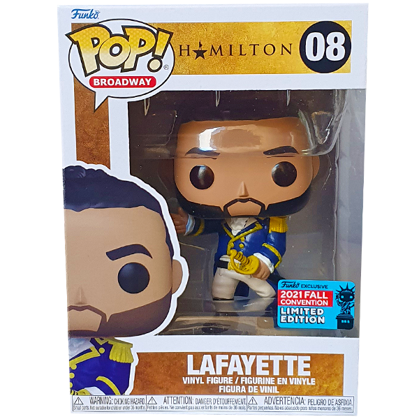 Hamilton - Lafayette NYCC 2021 Exclusive Pop! Vinyl Figure