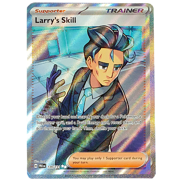 POKÉMON TCG - Larry's Skill Full Art Ultra Rare - 139/131