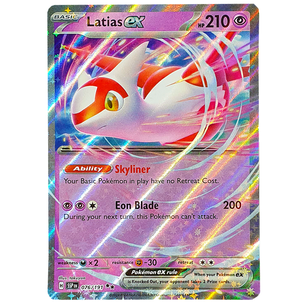 POKÉMON TCG - Latias EX Ultra Rare - 076/191