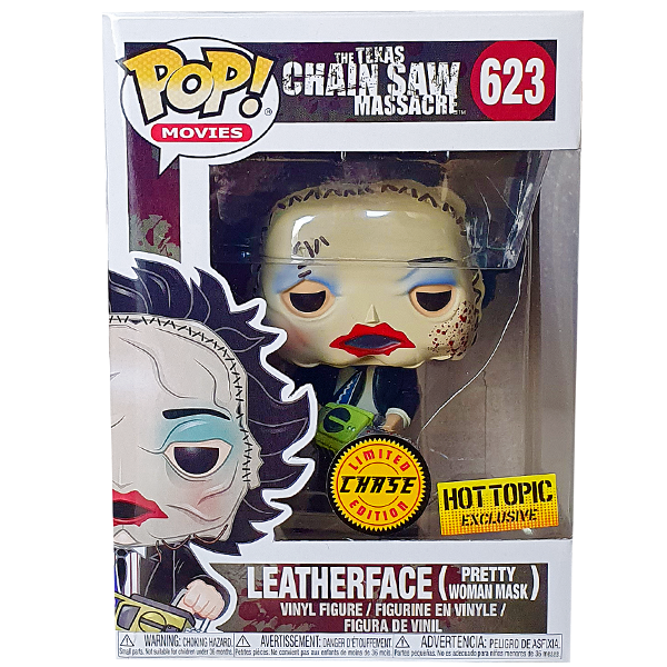 The Texas Chainsaw Massacre - Leatherface (Pretty Woman Mask) Chase Hot Topic Exclusive Pop! Vinyl Figure