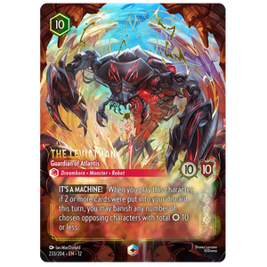 Disney Lorcana TCG - Leviathan Guardian of Atlantis  - 233/204 - Enchanted