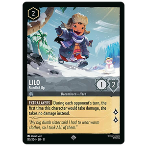 Disney Lorcana TCG - Lilo Bundled Up - 195/204