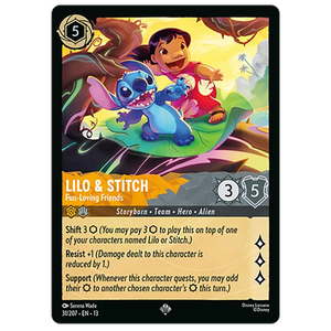 Disney Lorcana TCG - Lilo & Stitch Fun-Loving Friends - 31/204