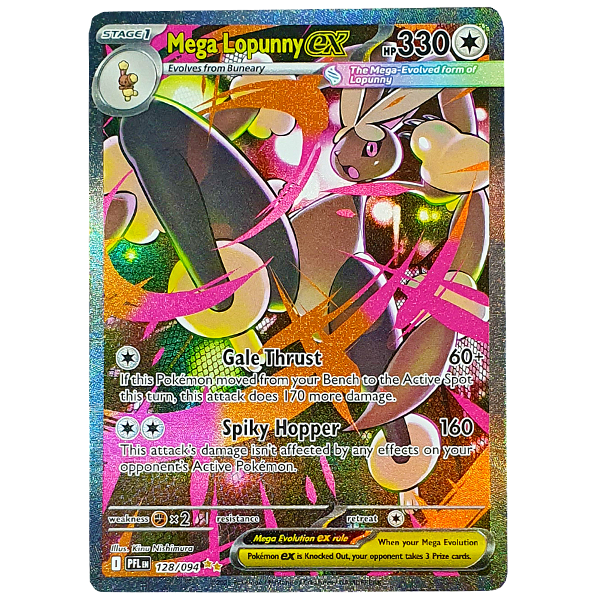 POKÉMON TCG - Mega Lopunny ex Special Illustration Rare - 128/094