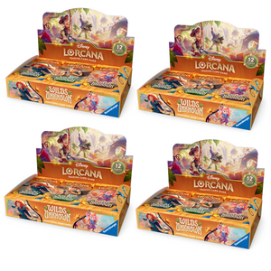 PRE-ORDER - Disney Lorcana TCG - Wilds Unknown - Sealed Case (4x Booster Box) - PRE-ORDER