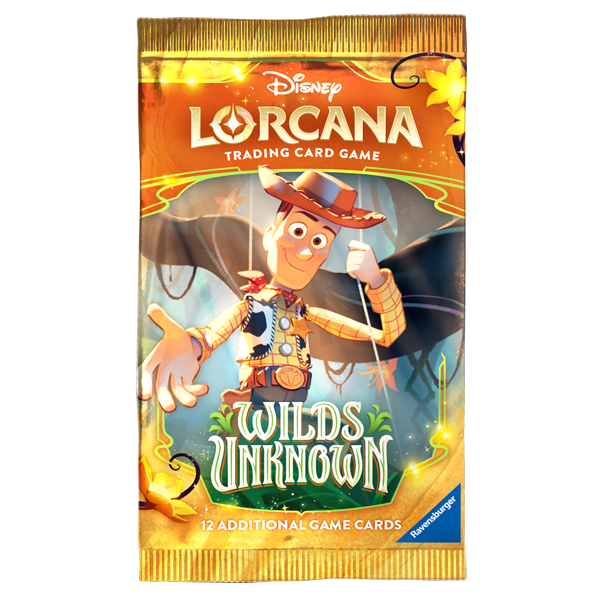 PRE-ORDER - Disney Lorcana TCG - Wilds Unknown - Booster Pack - PRE-ORDER