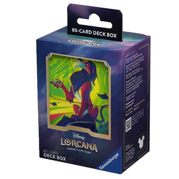 Disney Lorcarna TCG - Azurite Sea - Deck Box (Scar)