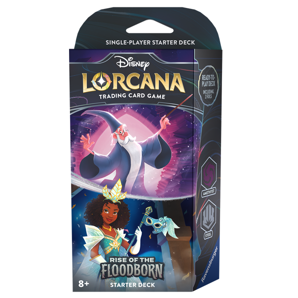 Disney Lorcarna TCG - Rise of the Floodborn - Starter Deck (Amethyst & Steel)