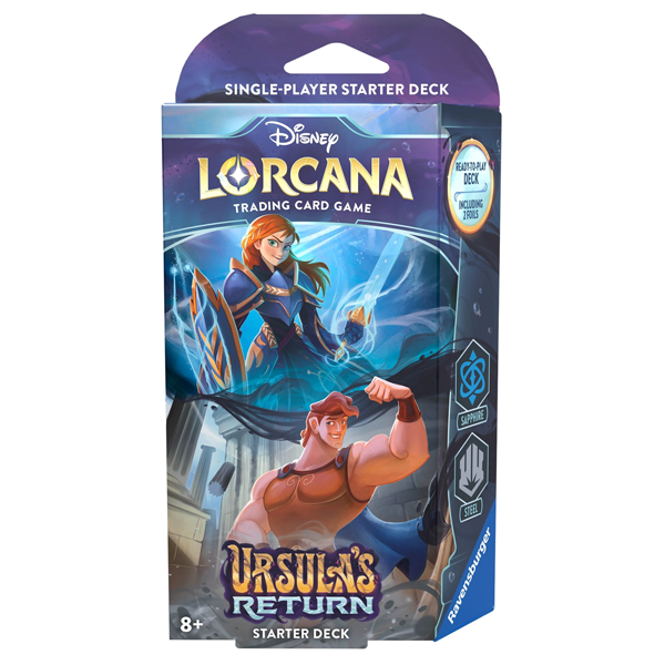 Disney Lorcarna TCG - Ursula's Return - Starter Deck (Sapphire & Steel)