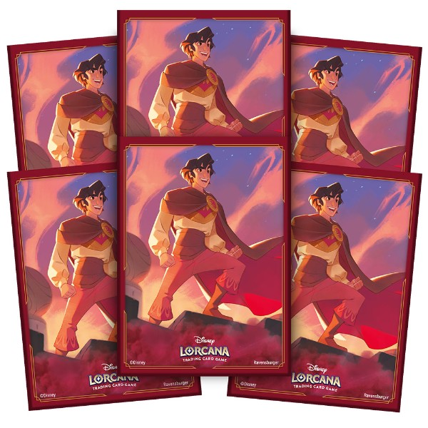 Disney Lorcarna TCG - Shimmering Skies - Card Sleeves (Alladin)