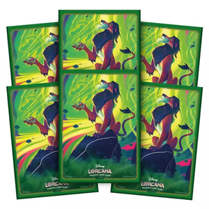 Disney Lorcarna TCG - Azurite Sea - Card Sleeves (Scar)