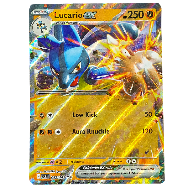 POKÉMON TCG - Lucario EX Ultra Rare - 082/142