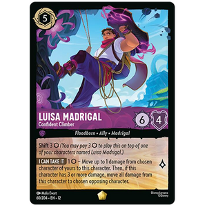 Disney Lorcana TCG - Luisa Madrigal Confident Climber - 60/204