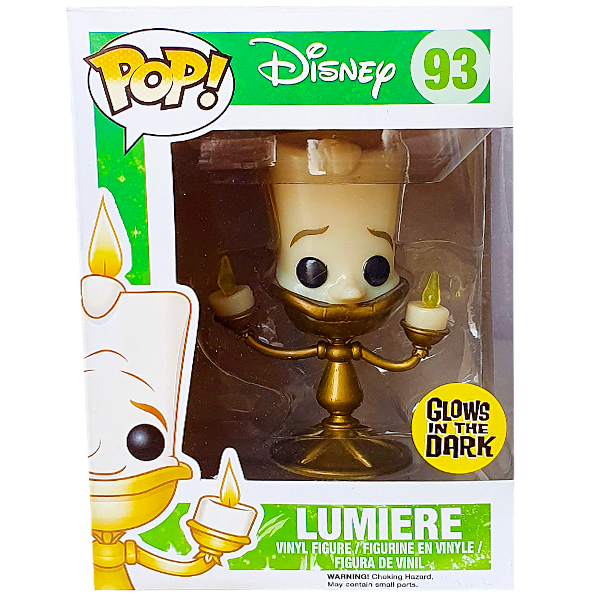 Disney - Lumiere Glow Exclusive Pop! Vinyl Figure
