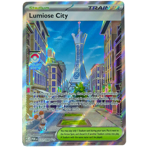 POKÉMON TCG - Lumiose City Full Art Ultra Rare - 111/088