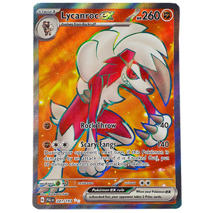 POKÉMON TCG - Lycanroc EX Full Art Secret Rare - 241/193