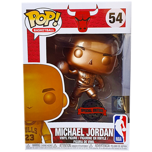 NBA: Bulls - Michael Jordan (Bronze) US Exclusive Pop! Vinyl Figure