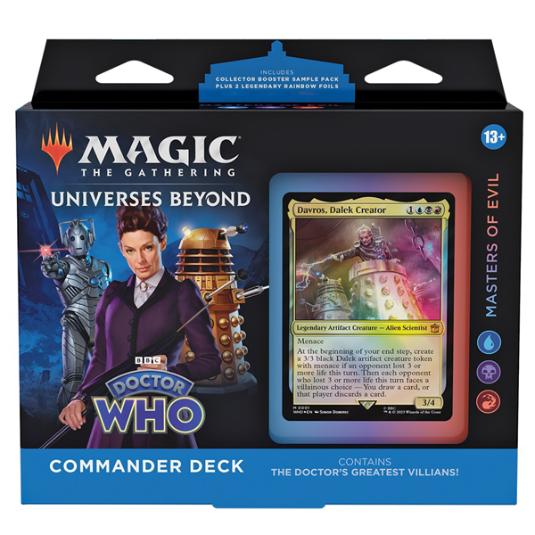 Magic the Gathering TCG - Doctor Who - Commander Deck - Masters of Evil