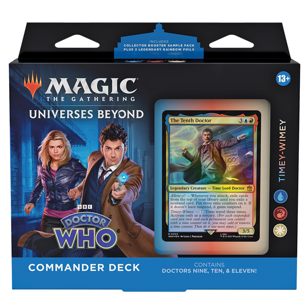 Magic the Gathering TCG - Doctor Who - Commander Deck - Timey-Wimey