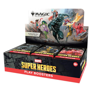 Magic the Gathering TCG - Marvel Super Heroes - Play Booster Pack - Sealed Booster Box