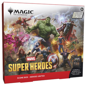 Magic the Gathering TCG - Marvel Super Heroes - Scene Box - Heroes United