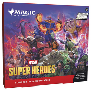 Magic the Gathering TCG - Marvel Super Heroes - Scene Box - Villains Unleashed