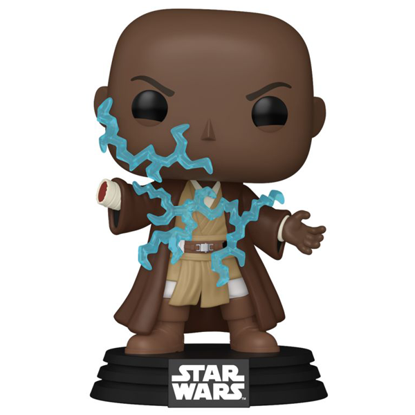 Star Wars: Revenge of the Sith - Mace Windu Electricity Glow Exclusive Pop! Vinyl Figure
