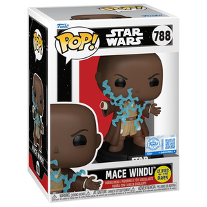 Star Wars: Revenge of the Sith - Mace Windu Electricity Glow Exclusive Pop! Vinyl Figure