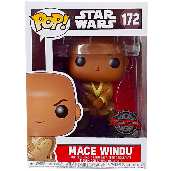 Star Wars - Mace Windu Exclusive Pop! Vinyl Figure