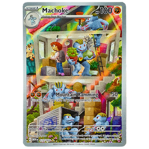 POKÉMON TCG - Machoke Illustration Rare - 177/165