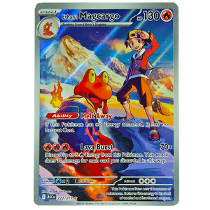 POKÉMON TCG - Ethan's Magcargo Illustration Rare - 222/217