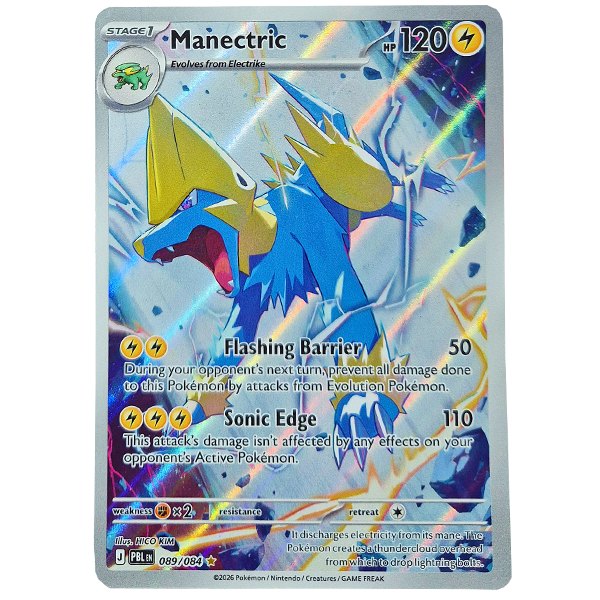 POKÉMON TCG - Manectric Illustration Rare - 089/084