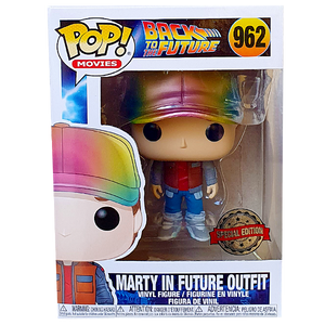 Back to the Future - Marty in Future Outfit (Metallic) US Exclusive Pop! Vinyl Figure