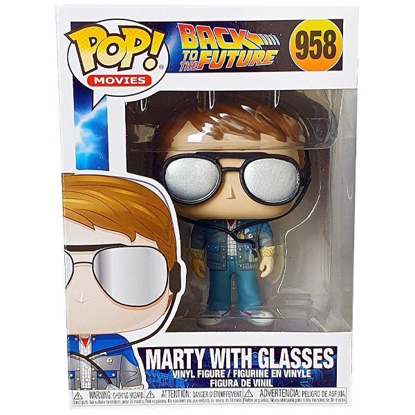 Back to the Future - Marty with Glasses Pop! Vinyl Figure