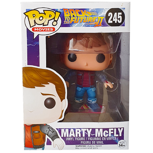 Back to the Future II - Marty McFly (Hoverboard) Pop! Vinyl Figure