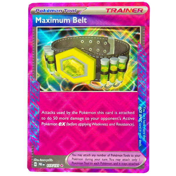 POKÉMON TCG - Maximum Belt Ace Rare - 117/131