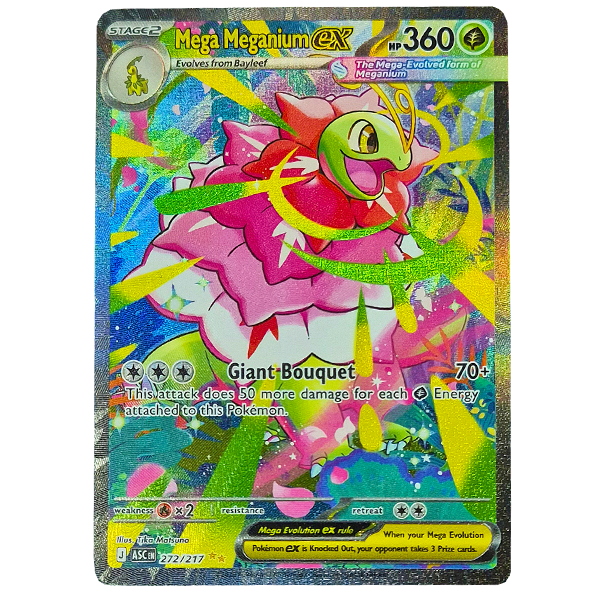 POKÉMON TCG - Mega Meganium ex Special Illustration Rare - 272/217
