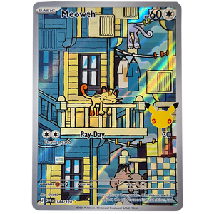 POKÉMON TCG - Meowth Illustration Rare - 144/128