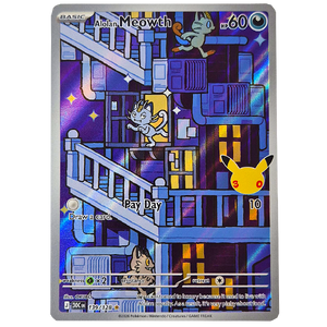 POKÉMON TCG - Alolan Meowth Illustration Rare - 139/128