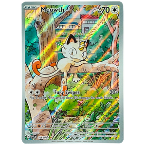 POKÉMON TCG - Meowth Illustration Rare - 106/094