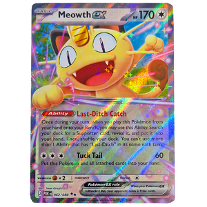 POKÉMON TCG - Meowth ex Ultra Rare - 062/088